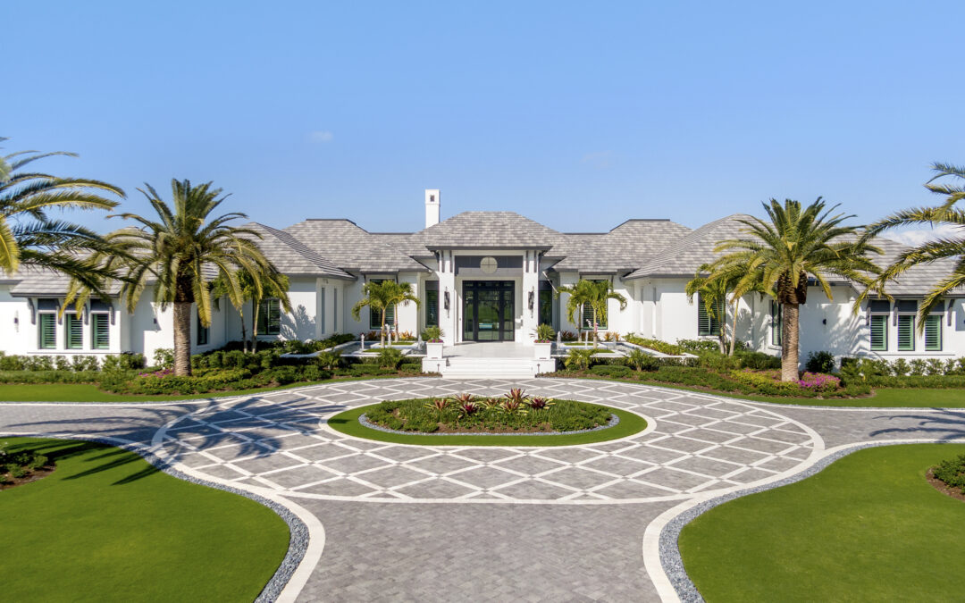Gulfshore Homes - Talis Park- Modern Coastal Home - Exterior