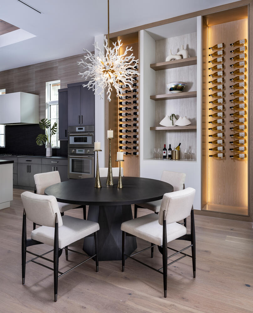 Dining Area of La Reine Model by Gulfshore Homes